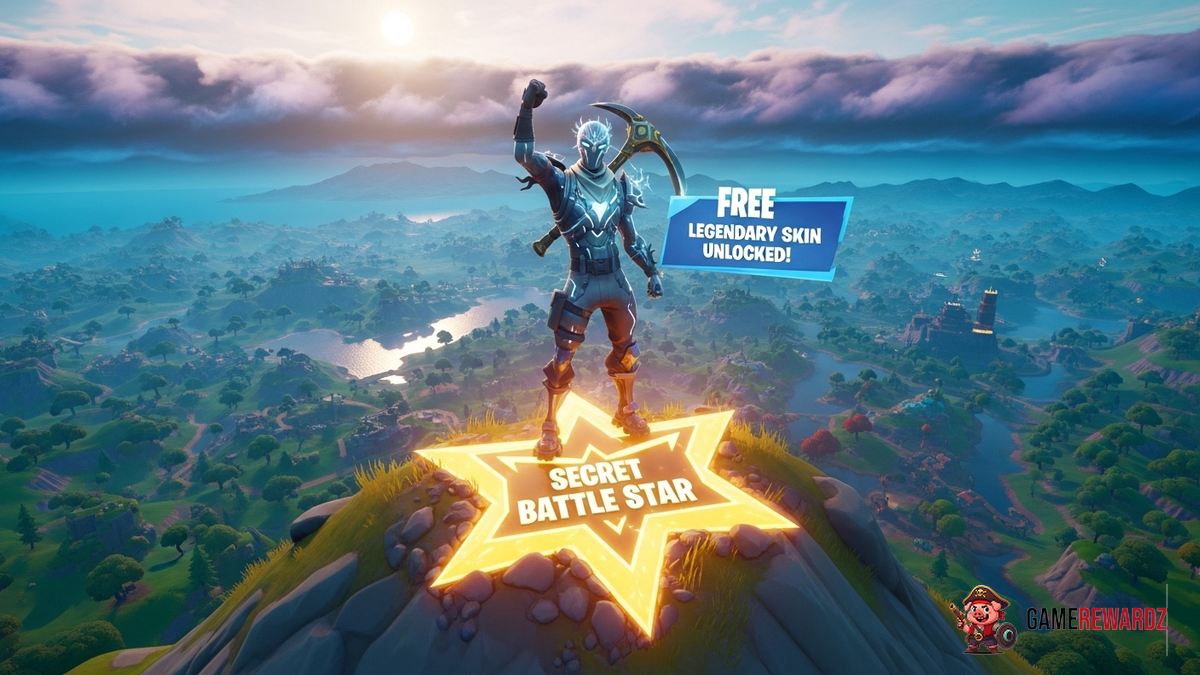 Fortnite's Secret Battle Star Location Unlocks A FREE Legendary Skin!